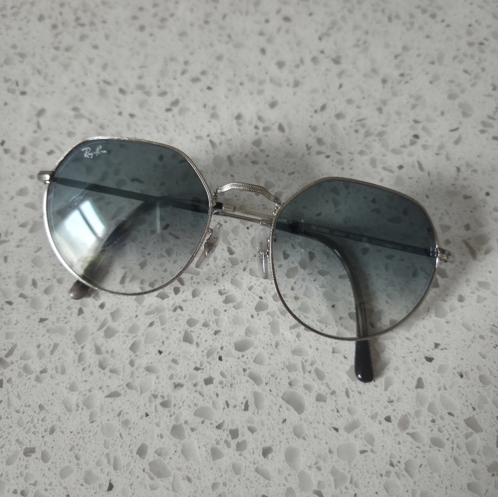 Ray Ban Sunglasses Jack Silver Gradient